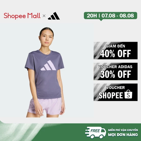 [Duy nhất 8.8 - VOUCHER 30%]adidas Chạy Áo Thun Run It Nữ Màu tím JM5760