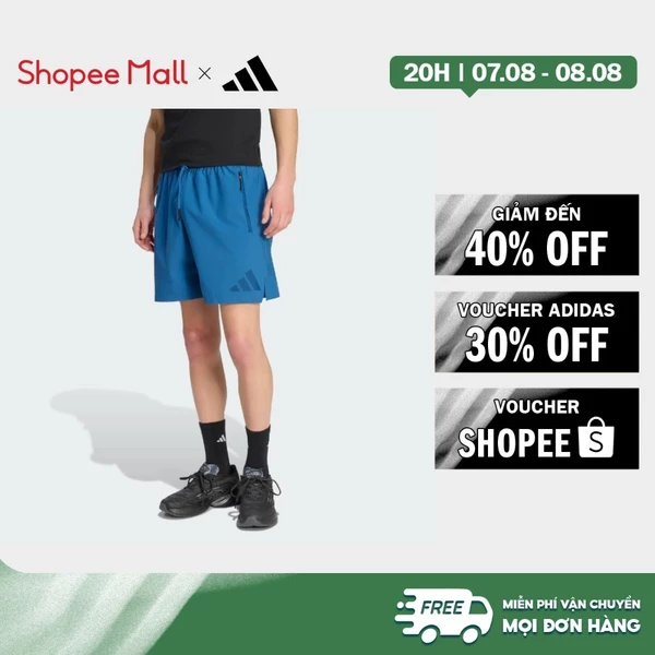 [Duy nhất 8.8 - VOUCHER 30%]adidas Phong cách sống Quần Short Dệt adidas Z.N.E. Nam Màu xanh da trời KF0581