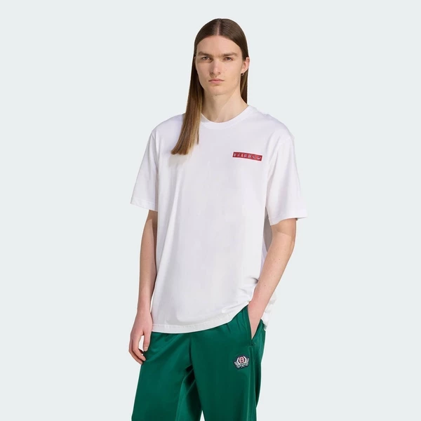 adidas Phong cách sống Áo Thun Graphic Nam trắng JX3094