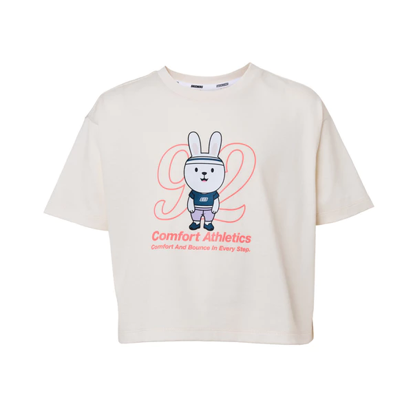 Áo Thun Tay Ngắn Bé Gái Skechers Comfort Athletic Short Sleeve Tee-SL424G664-OW02 Online Sale