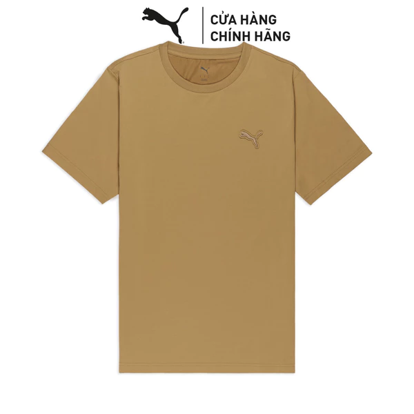Áo Thun Thời Trang PUMA Nam Classic Tee Chai Latte Màu Nâu