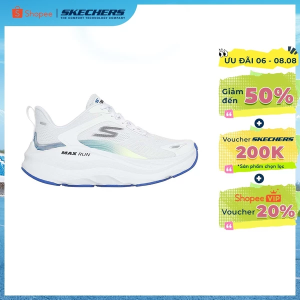 Giày Thể Thao Nữ Skechers Performance Max Run Pacewave - 129202-WMLT Air-Cooled Goga Mat