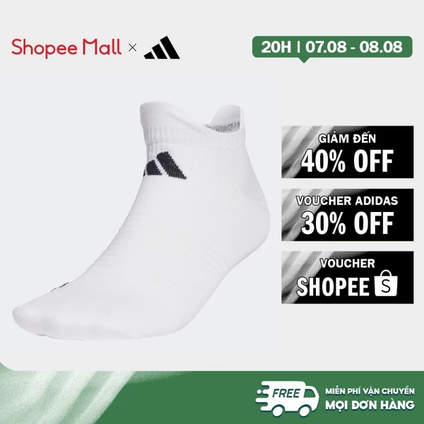 [Duy nhất 8.8 - VOUCHER 30%]adidas Gym & Training Bộ 1 Đôi Tất Cổ Thấp Designed 4 Sport Performance Unisex trắng HT3436