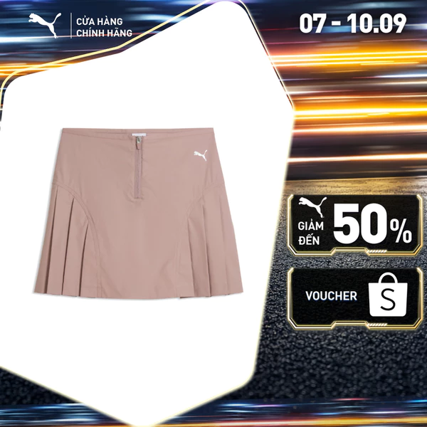 Váy Thời Trang PUMA Nữ DARE TO Woven Short Skirt Sandstone Màu Be