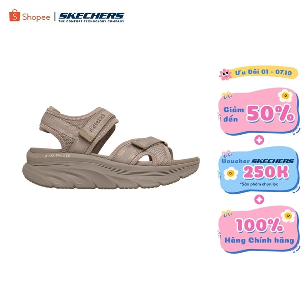 Xăng Đan/Dép Nữ Skechers Sport Comfort D'Lux Walker Sandal Bold City - 163585-TPE