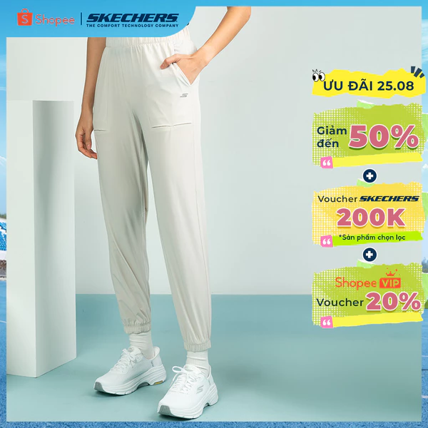 Quần Dài Thể Thao Nữ Skechers Walking Performance Pants - SP325W319-004S