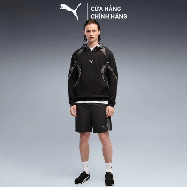 Quần Đùi Thể Thao PUMA Nam SPORT Woven Shorts Black Màu Đen