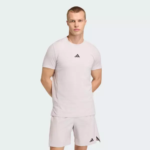 adidas Gym & Training Áo Thun Tập Luyện Designed for Training Nam Màu tím KA7296