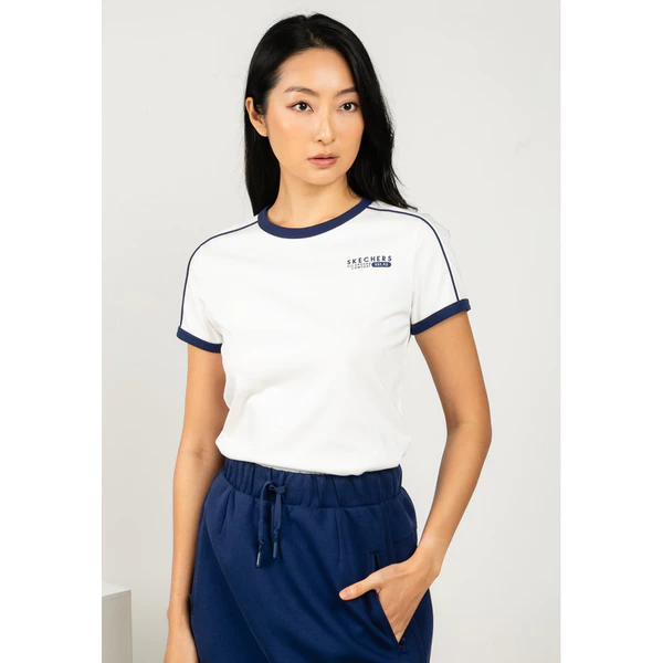 Áo Thun Tay Ngắn Nữ Skechers Skechers Authentic - Iconic Short Sleeve Tee - SL425W465-00QF
