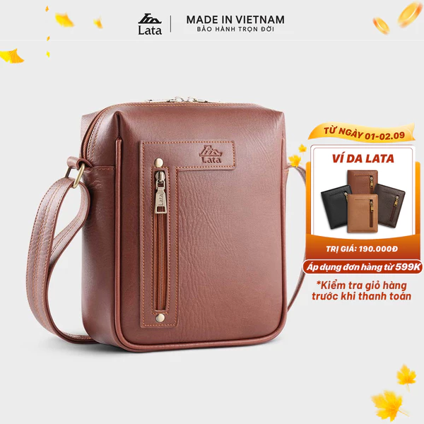 Túi Lata (Thời trang nam tiện lợi - Túi đeo chéo da TN35)