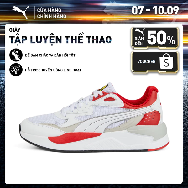 Giày Thể Thao PUMA Unisex Motorsport X-Ray Speed Màu Trắng