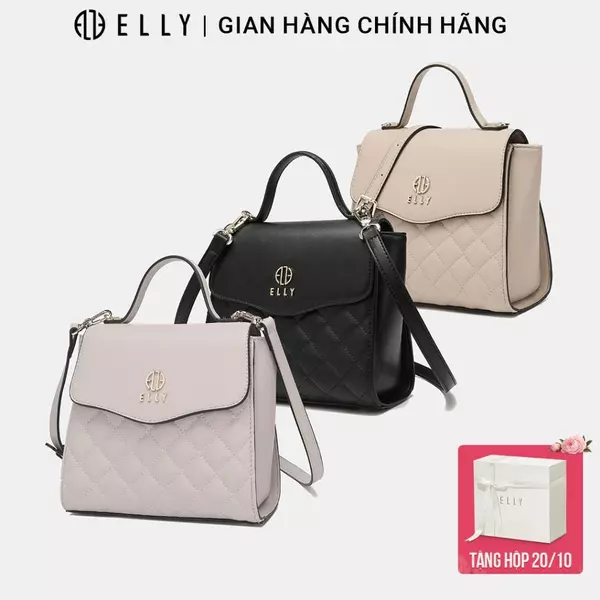 Túi xách nữ thời trang ELLY EL85 đeo chéo đeo vai cao cấp chính hãng
