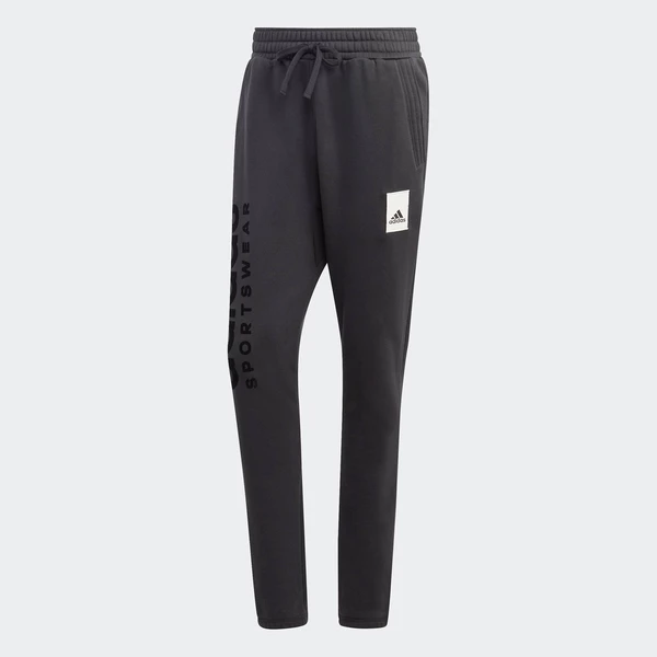 adidas Phong cách sống Quần Nỉ Lounge Nam Đen IA9367