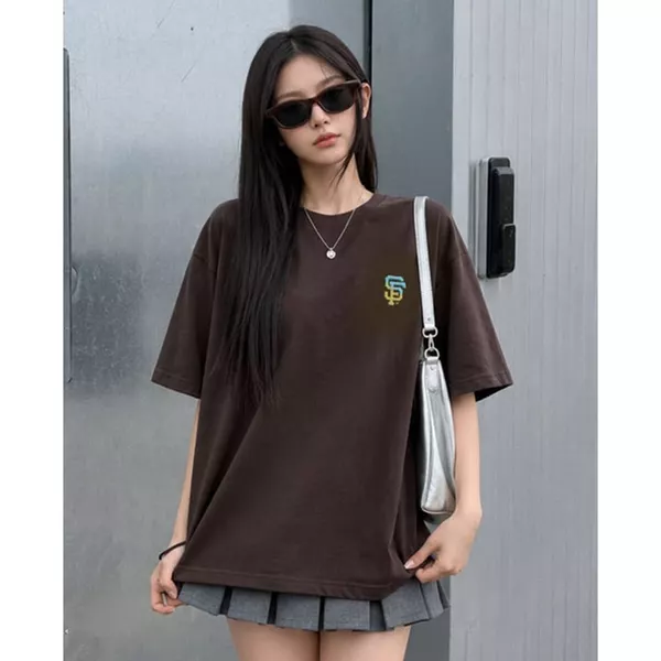 MLB - Áo thun unisex cổ tròn tay ngắn phối logo_3ATSB1564-14SPS