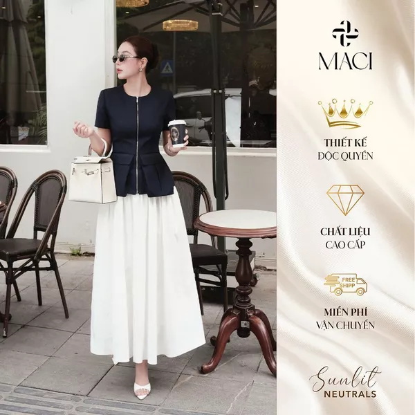 Chân Váy Xoè Thô Hàn 2 Lớp MACI MCVCVTR0198 Thời Trang Nữ Thiết Kế Độc Quyền