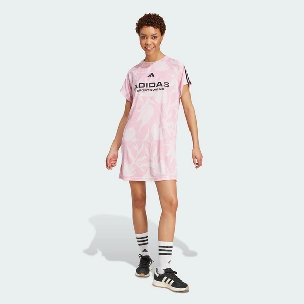 adidas Phong cách sống Váy Graphic Tiro x Common Goal Nữ Nhiều màu JL7639