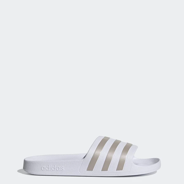 adidas Phong cách sống & Swimming Dép quai ngang Adilette Aqua Unisex trắng EF1730