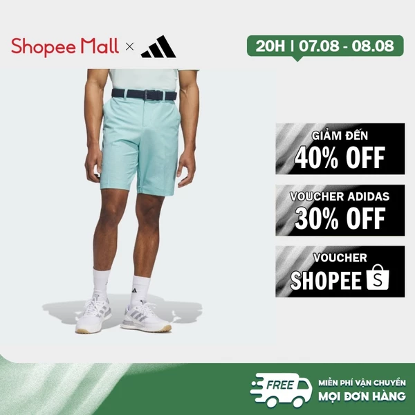 [Duy nhất 8.8 - VOUCHER 30%]adidas Đánh gôn Quần Short Ultimate365 Vải Dệt Nổi 9 Inch Nam Ngọc lam JN3034
