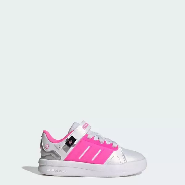 adidas Phong cách sống GIÀY COURT LIGHTORAMA Trẻ em trắng KI6539