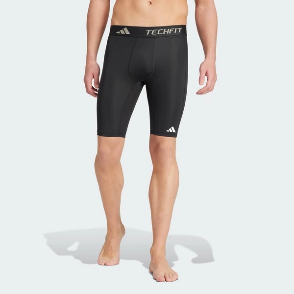 adidas Gym & Training Quần Short Bó Tập Luyện Nén Cơ TECHFIT Nam Đen IN5591