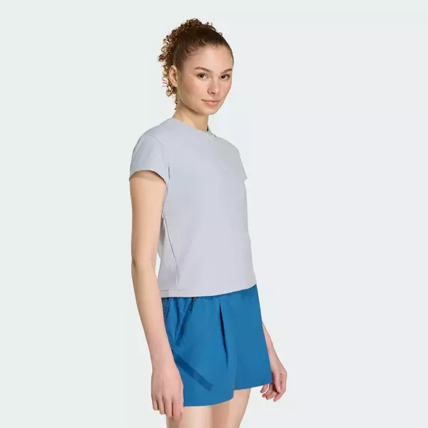 adidas Phong cách sống Áo Thun adidas Z.N.E. Cho Bé Nữ Xám KC7741