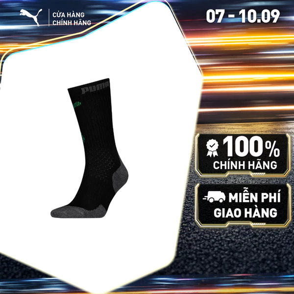 Vớ Thể Thao PUMA Unisex U Training Sock H.Terry black Màu Đen