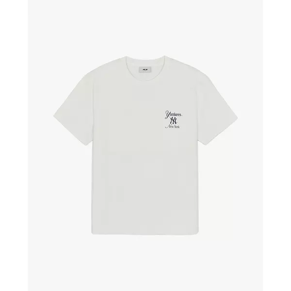 MLB - Áo thun unisex tay ngắn Sheriff Small Lettering Logo_3ATSB8163-50IVS