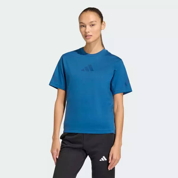 adidas Phong cách sống Áo Thun adidas Z.N.E. Nữ Màu xanh da trời KR0203