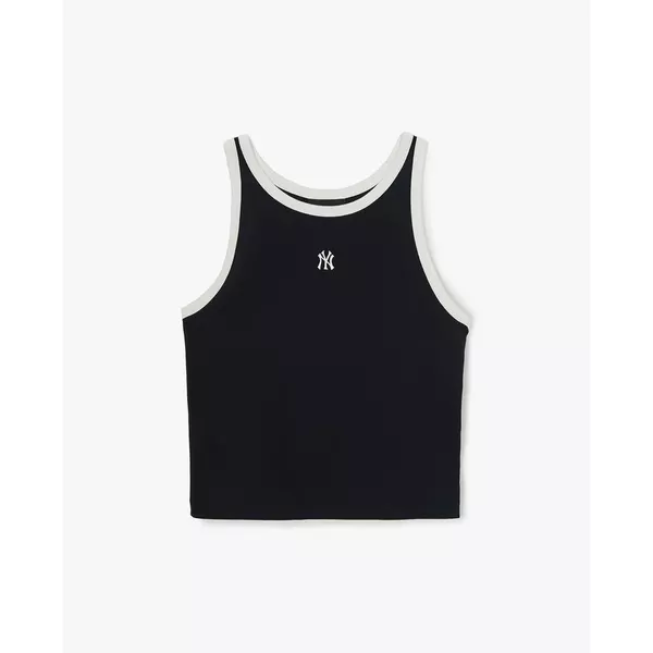 MLB - Áo ba lỗ nữ phom croptop Basic Ringer_3FTOB0163-50BKS