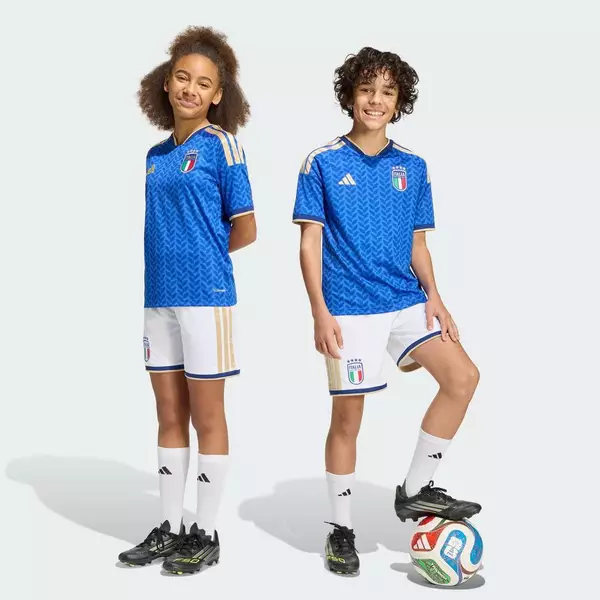 [Duy nhất 8.8 - VOUCHER 30%]adidas Bóng đá Quần short Sân Nhà Ý 26 Cho Trẻ Em Trẻ em trắng JY7606