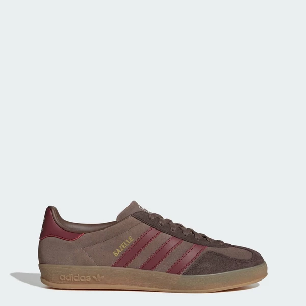 adidas Phong cách sống Giày Gazelle Indoor Nam nâu JQ8398