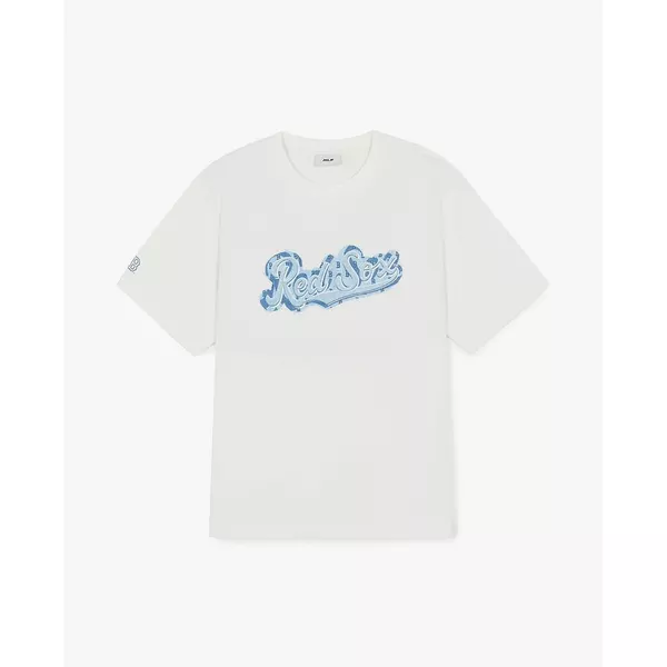 MLB - Áo thun unisex cổ tròn tay ngắn Monogram_3ATSM1063-43IVS