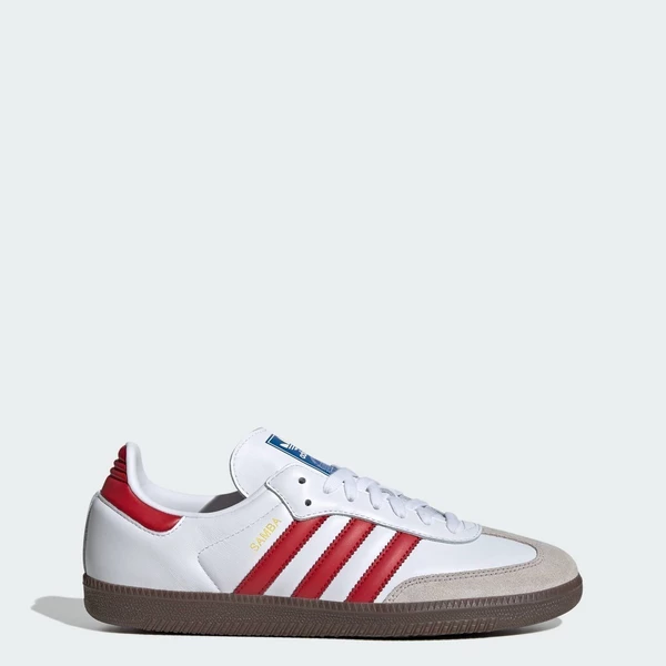 adidas Phong cách sống Giày Samba OG Unisex trắng IG1025