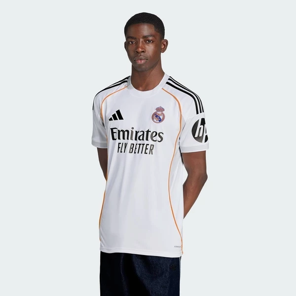 adidas Football Real Madrid 25/26 Home Jersey Men White JJ1931