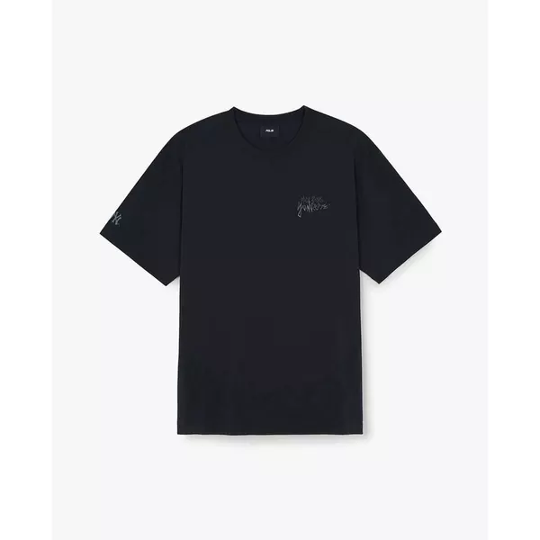 MLB - Áo thun unisex cổ tròn tay ngắn Basic Mega Street Logo_3ATSB0563-50BKS