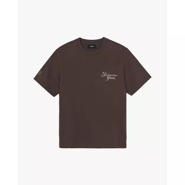 MLB - Áo thun unisex tay ngắn Sheriff Lettering Semi_3ATSB8263-14BRD