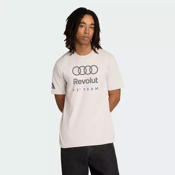adidas Motorsport ÁO THUN GRAPHIC AUDI REVOLUT F1 TEAM DNA Nam trắng KE6123