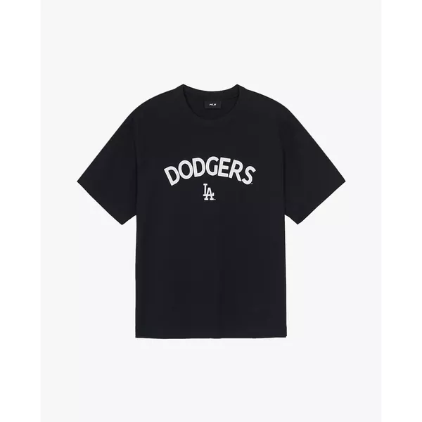 MLB - Áo thun unisex tay ngắn Lettering Logo Point Semi_3ATSB8363-07BKS