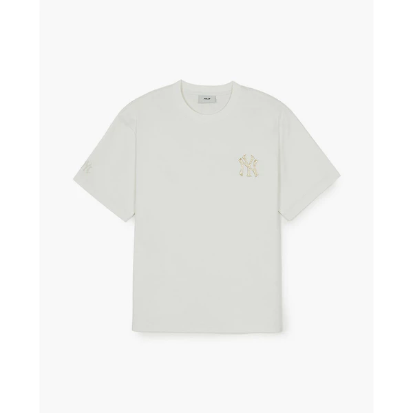 MLB - Áo thun unisex cổ tròn New Year Horse Back Graphic_3ATSQ0261-50IVS