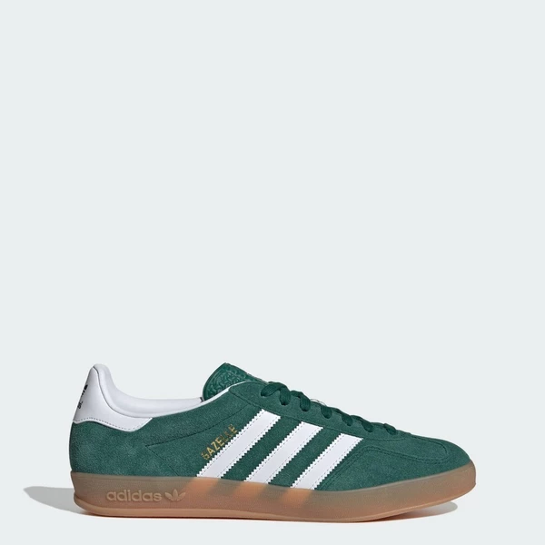 adidas Phong cách sống Giày Gazelle Indoor Unisex màu xanh lá JI2062