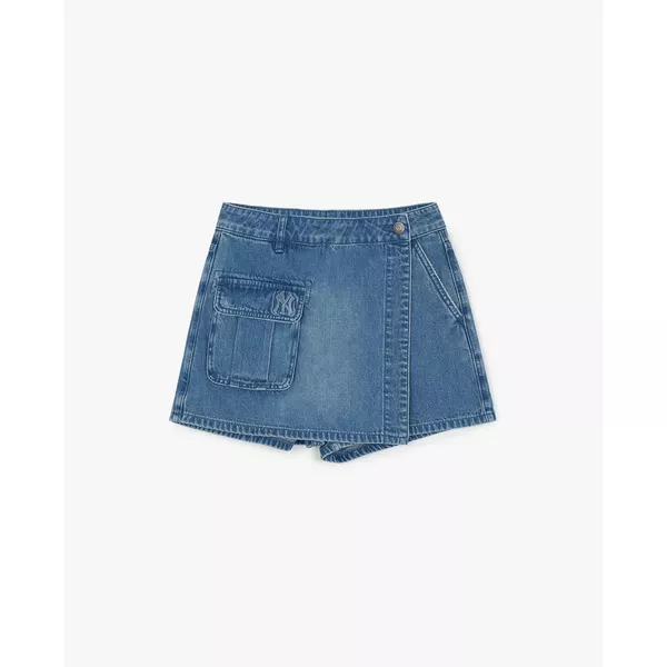 MLB - Quần short giả váy nữ Basic Small Logo_3FDSB0263-50INS