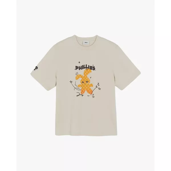 MLB - Áo thun unisex cổ tròn tay ngắn Bunny_3ATSN7063-10SAL