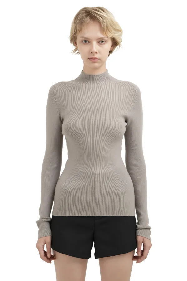 MONSE TOP - TAUPE