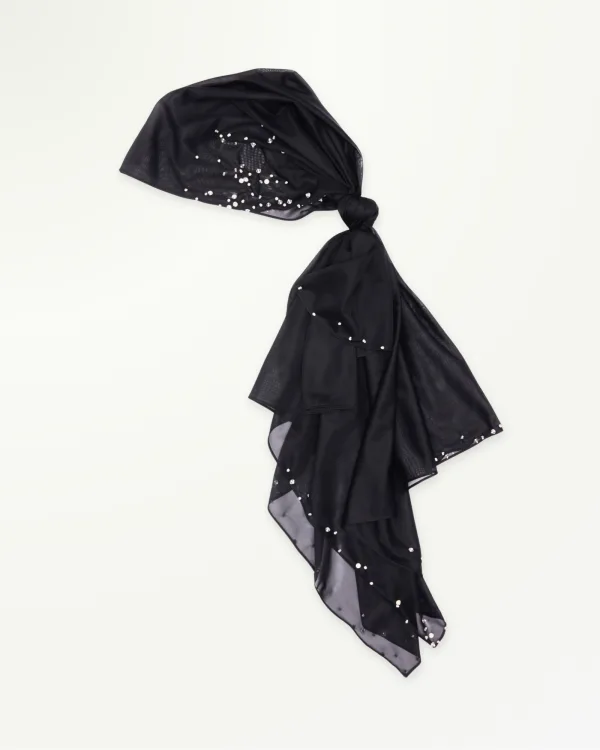 Void Beaded Headscarf