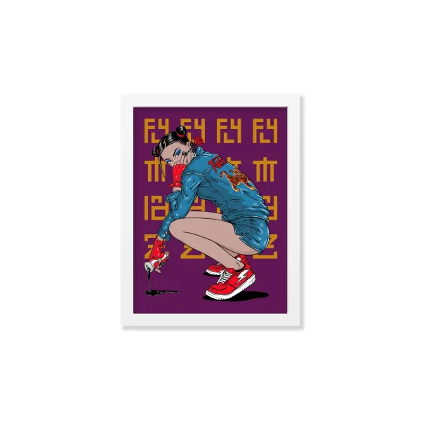 Roses Gal Poster
