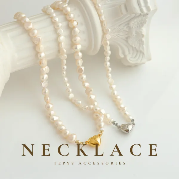 Dây Chuyền Pearl Emily Titan