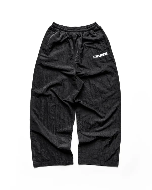 SSMA COACH TRACKSUIT PANTS - BLACK