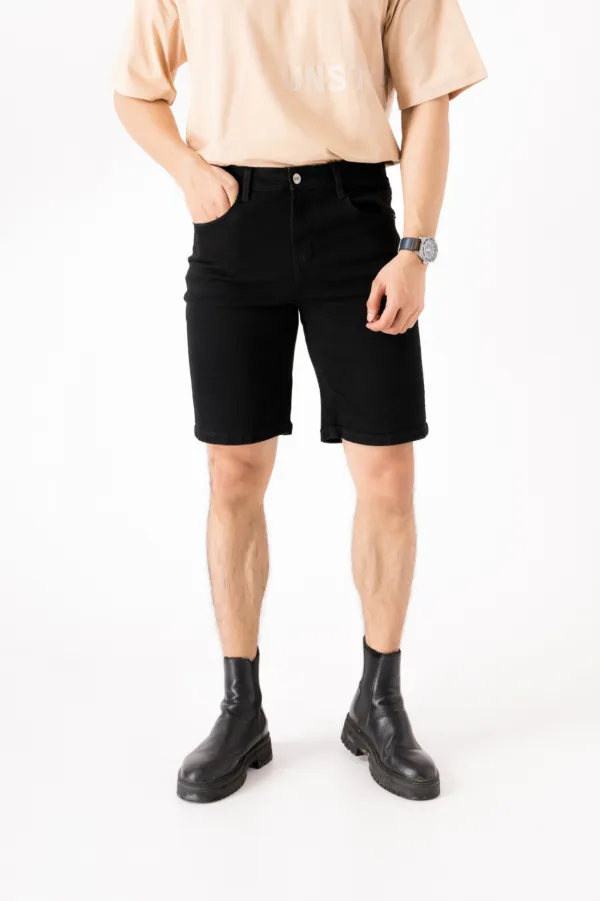 QUẦN SHORT JEAN NAM - TOTODAY - SLIMFIT 01401