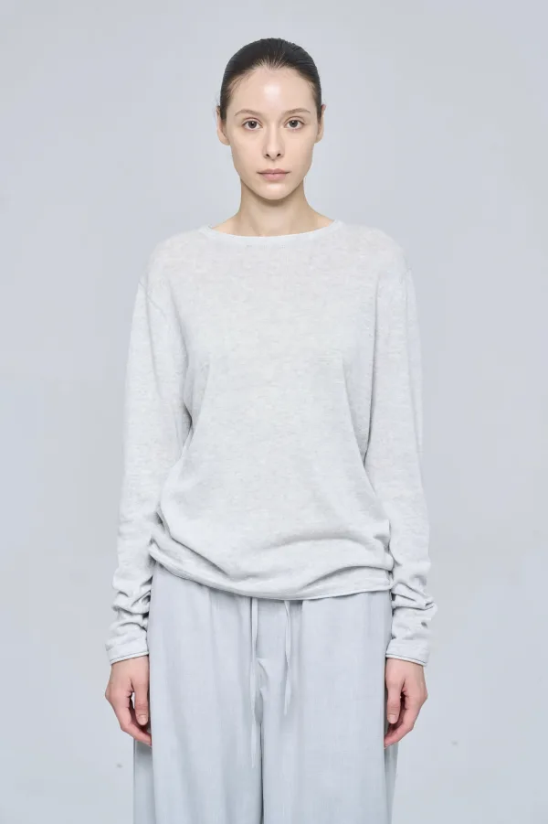 STEVE TOP - LIGHT GREY