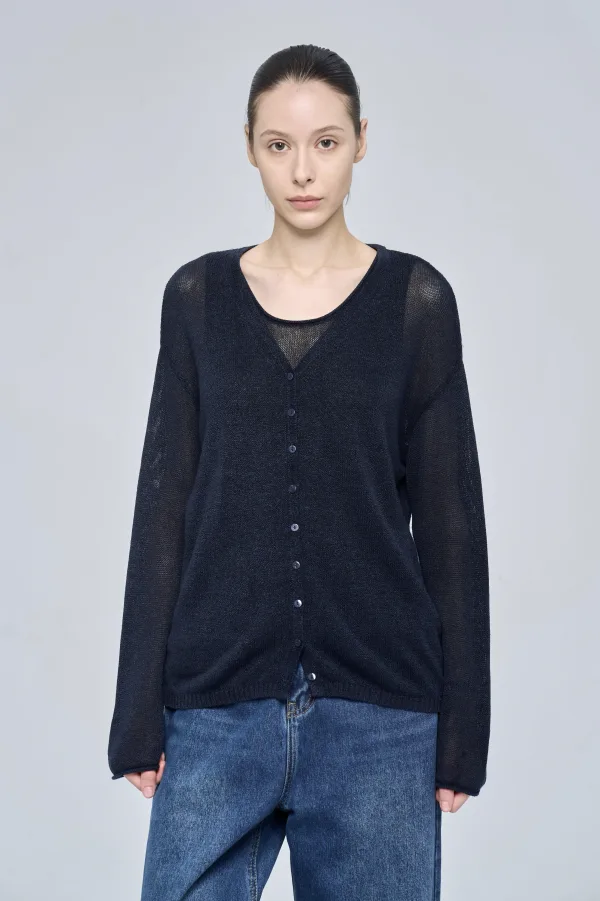 DAY CARDIGAN - NAVY